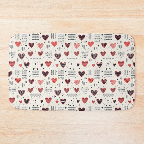 Item preview, Hand Drawn Love Pattern #6 designed and sold by Geniecreatives.