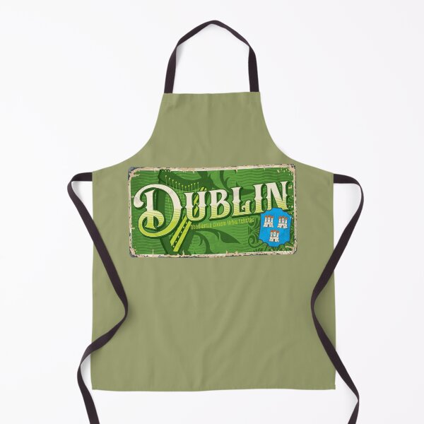 Item preview, DUBLIN Ireland Flag Sticker T-Shirt 01 designed and sold by LocationInks.