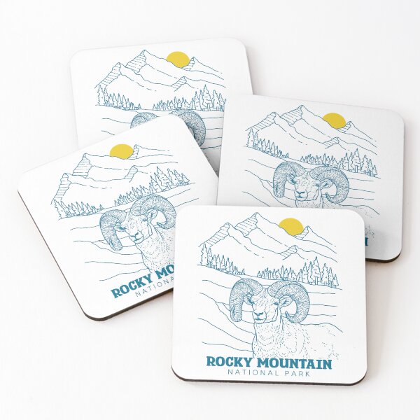 Item preview, Rocky Mountain National Park designed and sold by ethnicdrawing.