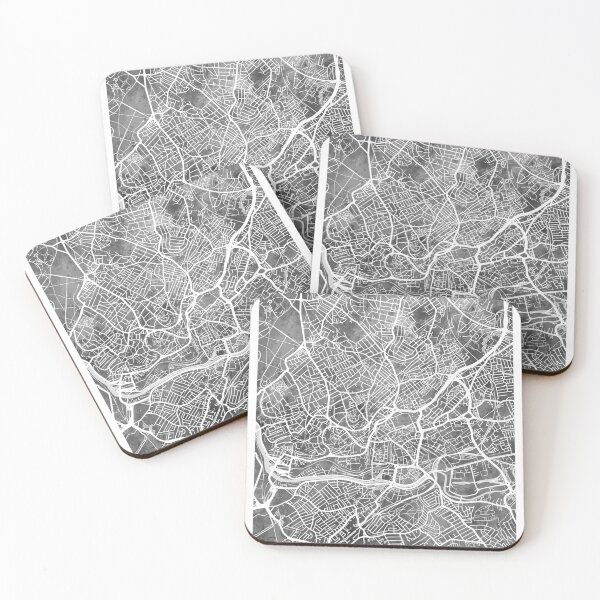 Item preview, Mapa de la ciudad de Bristol, Inglaterra designed and sold by ArtPrints.
