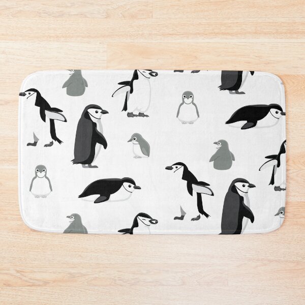Item preview, Cute Bird Chinstrap Penguin Cartoon Pattern designed and sold by SUPERHERON.