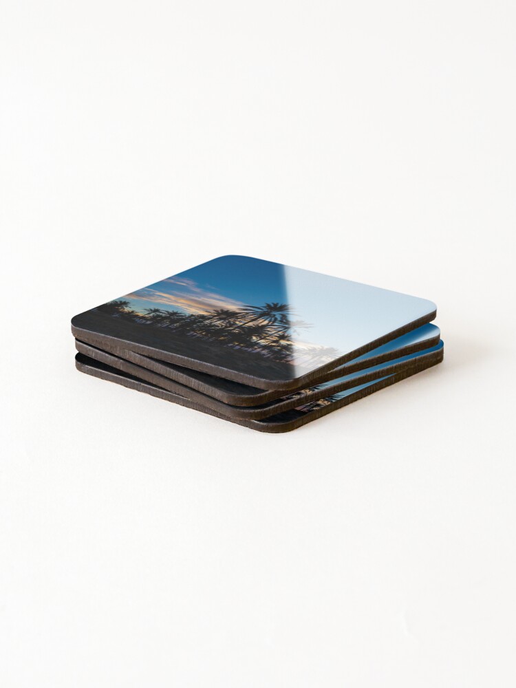 Thumbnail 4 of 5, Coasters (Set of 4), Palm Square designed and sold by RalphGoldsmith.
