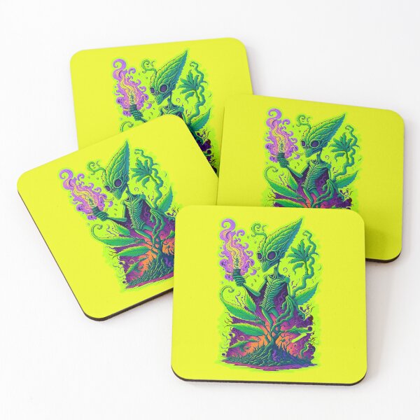 Item preview, Alien weed designed and sold by GreenKingShop.