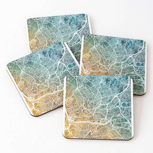 Item preview, Mapa de la ciudad de Bristol, Inglaterra designed and sold by ArtPrints.