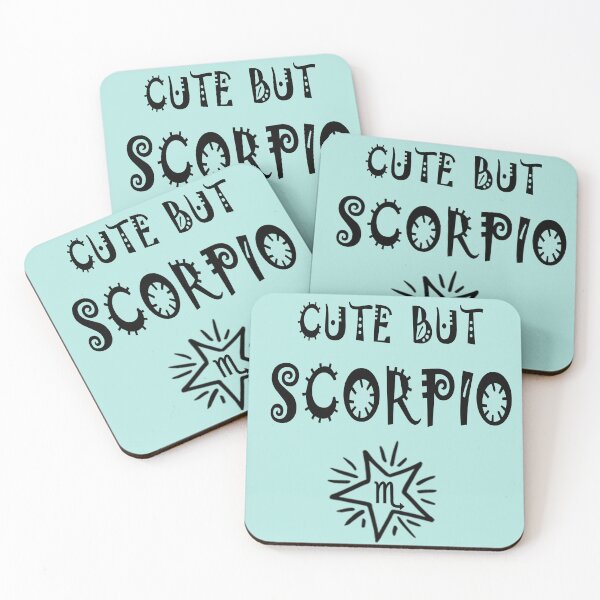 Item preview, CUTE BUT SCORPIO for scorpion zodiac  designed and sold by CosmoShopBG.