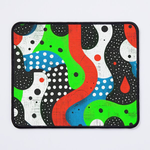 Item preview, Quirky colorful linen pattern designed and sold by randrdesign.