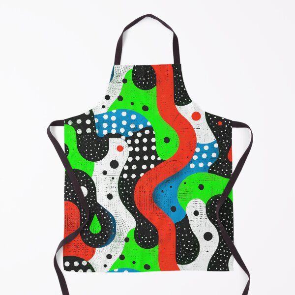 Item preview, Quirky colorful linen pattern designed and sold by randrdesign.