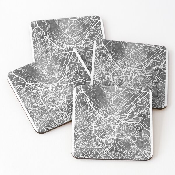 Item preview, Mapa de la ciudad de Sheffield, Inglaterra designed and sold by ArtPrints.
