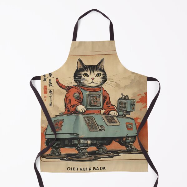 Item preview, Cat + Robot (lander) designed and sold by BoxcarDesigns.