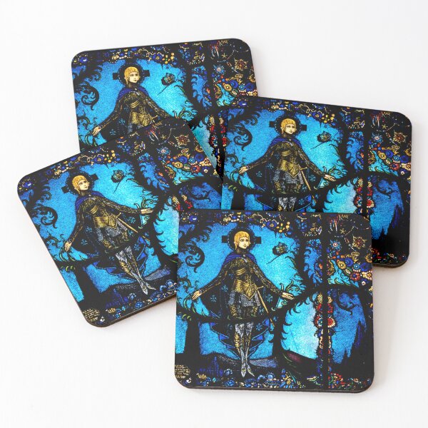Item preview, Saint Joan Heritage Geneva Window - Harry Clarke designed and sold by forgottenbeauty.
