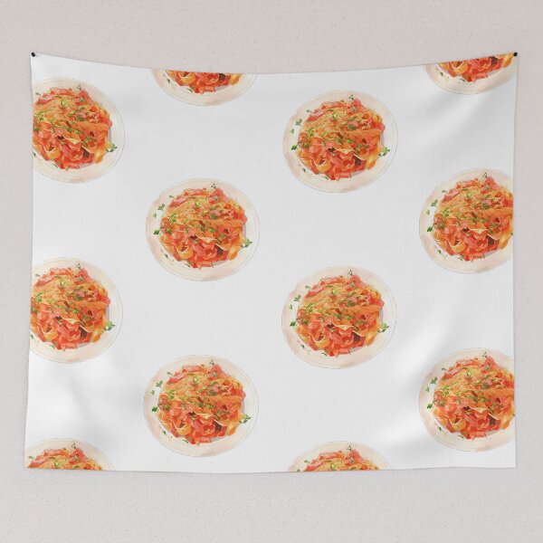 Item preview, Plate of Italian pasta- Food art designed and sold by octoboobs.
