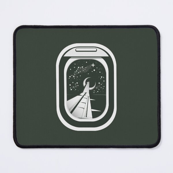 Item preview, Plane Window Midnight Sky designed and sold by lisousisa.