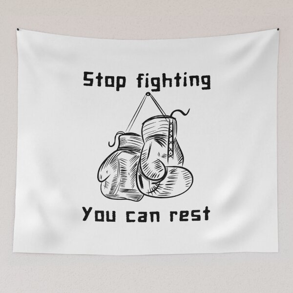 Item preview, Stop Fighting designed and sold by TakeThis4.