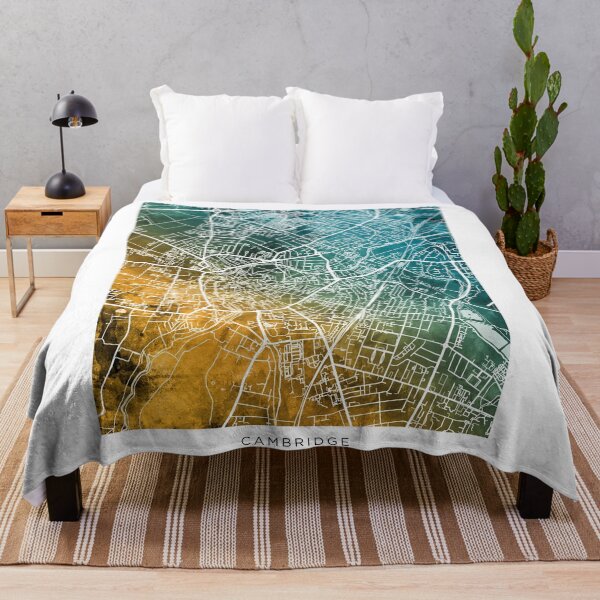 Item preview, Mapa de la ciudad de Cambridge, Inglaterra designed and sold by ArtPrints.