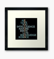Evolution T-shirt, Laptop Skins and Sticker Framed Print