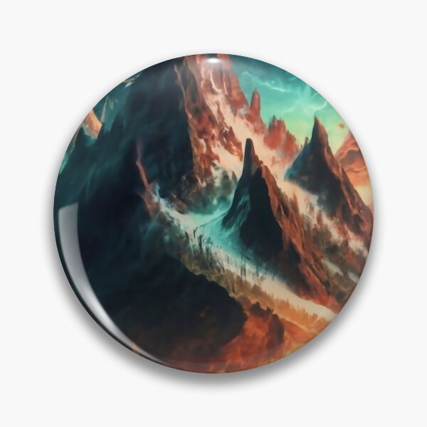 Item preview, Fantasy mountain designed and sold by m-y-A-I-A-R-T-.
