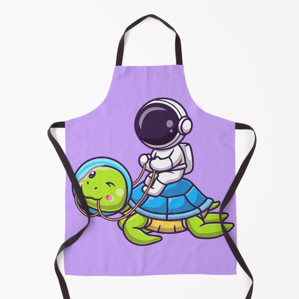 Item preview, Astro-Turtle Adventure: Cute Astronaut Riding Turtle Cartoon Vector Icon designed and sold by hjian8219.