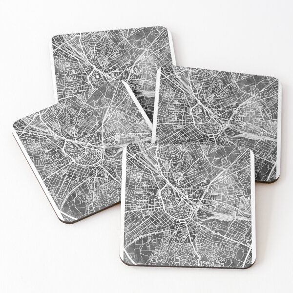 Item preview, Mapa de la ciudad de Osnabrück Alemania designed and sold by ArtPrints.