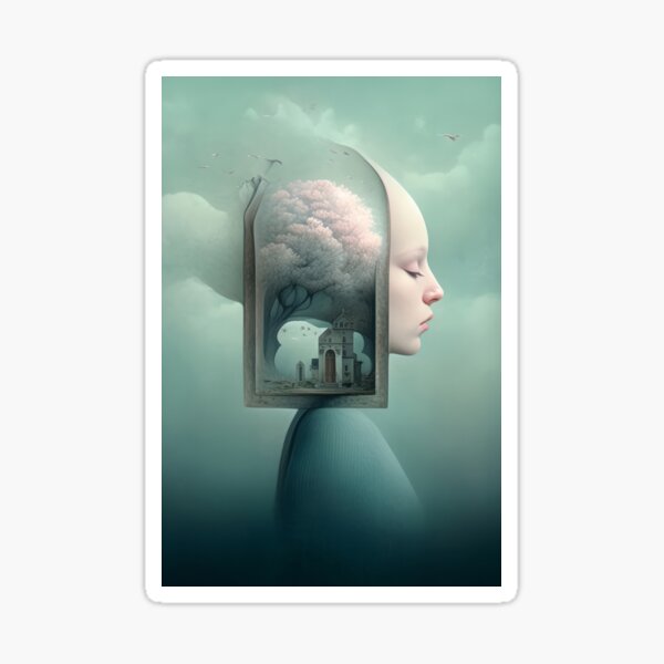 Item preview, On a Cloudy Day 03 - Midjourney art designed and sold by NaaveelaB.