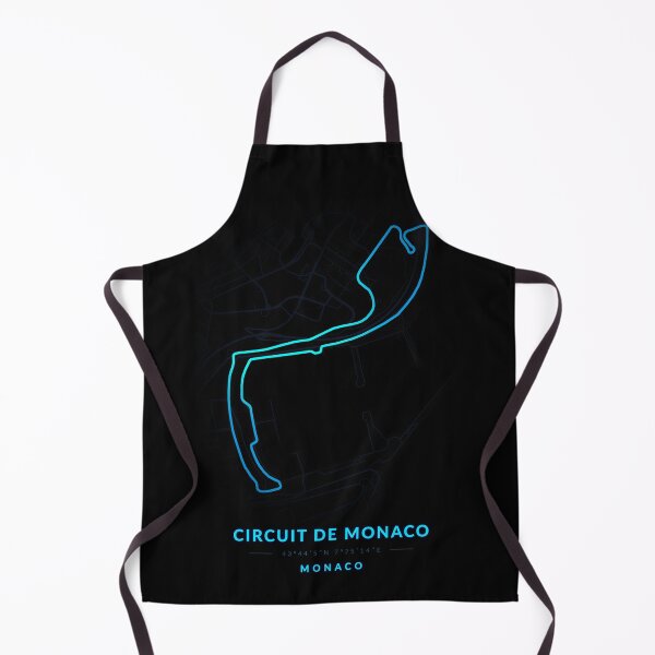 Item preview, Circuit from Monaco to Monaco in Blue Neon style designed and sold by Jerhus.