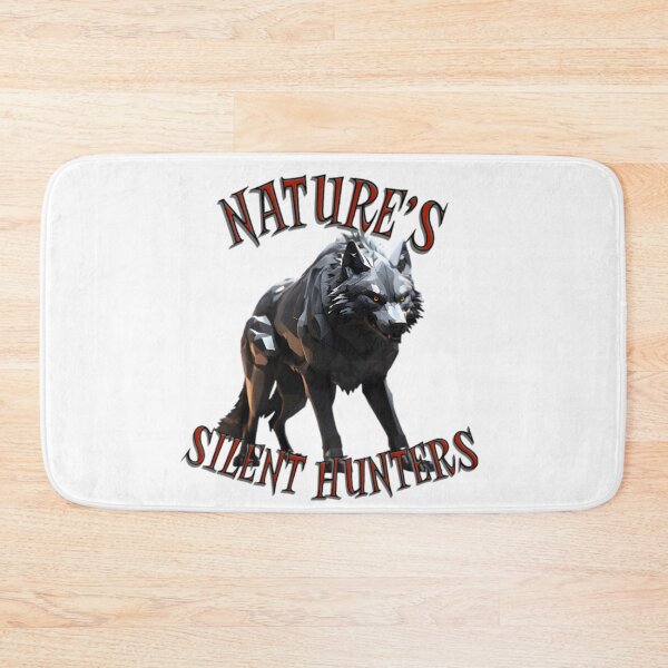 Item preview, Nature's Silent Hunters / Lone Wolf Motivation designed and sold by PolygonPinnacle.