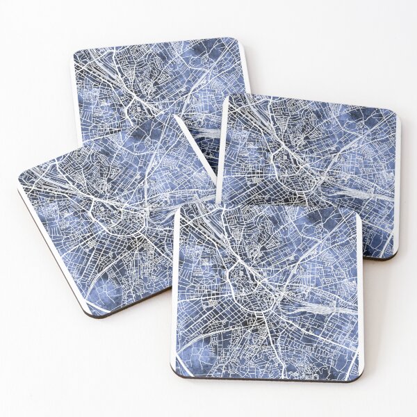 Item preview, Mapa de la ciudad de Osnabrück Alemania designed and sold by ArtPrints.
