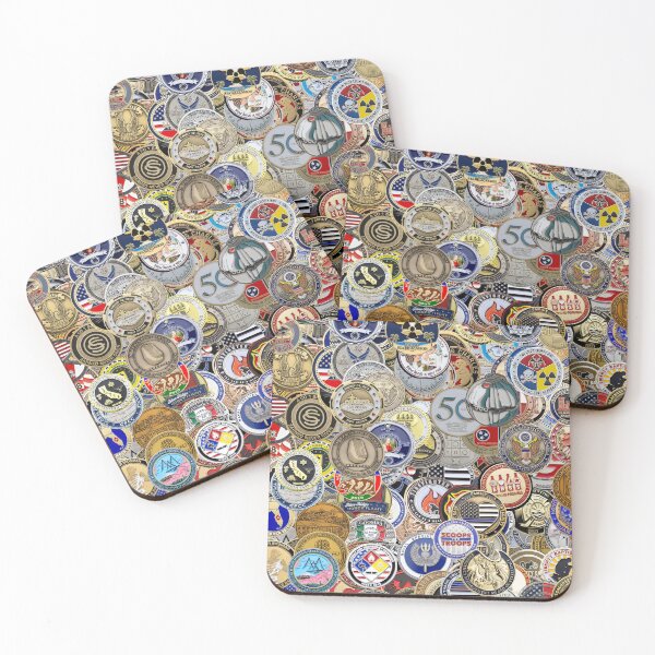 Item preview, Monedas de desafío designed and sold by Montage-Madness.