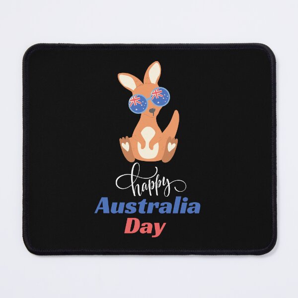 Item preview, Happy Australia Day: Celebrations With Kangaroo & Australian Flag For Aussies designed and sold by mimiscreativity.
