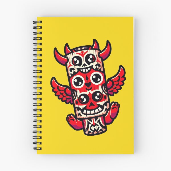 Item preview, Devil  Totem pole designed and sold by PickledjoArt.