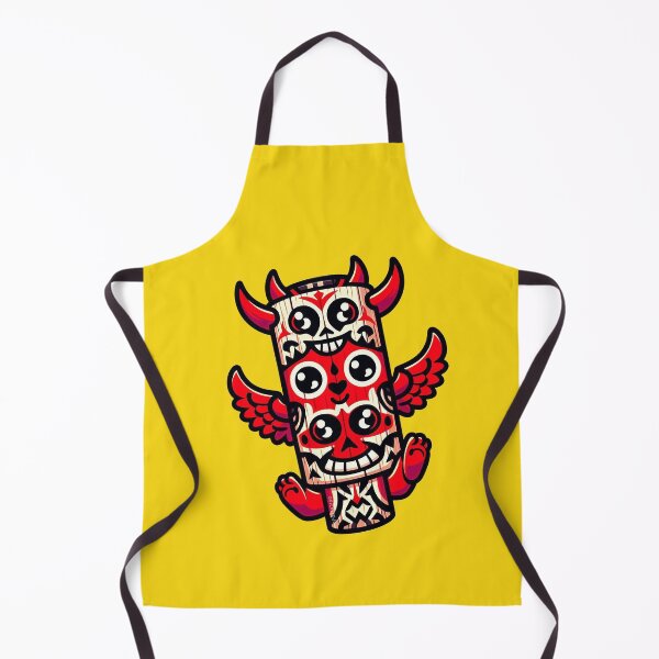 Item preview, Devil Totem pole designed and sold by PickledjoArt.