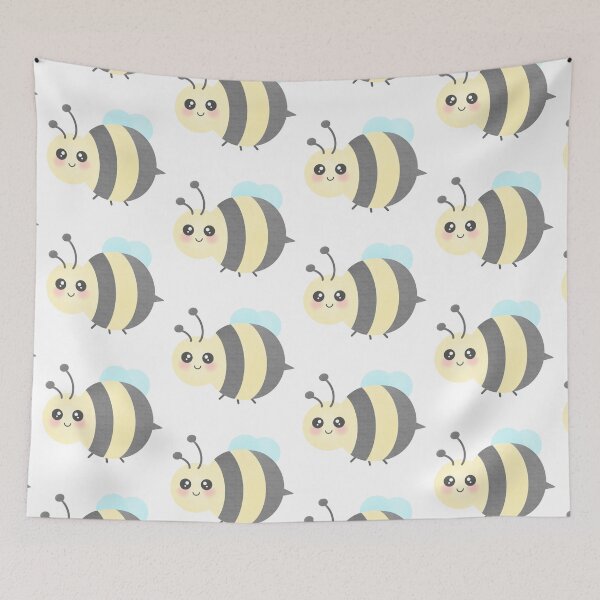 Item preview, Bee watercolor cute cartoon hand drawn illustration designed and sold by Anngozza2.