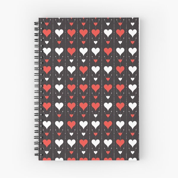 Item preview, Dark Love Hearts Pattern #2 designed and sold by Geniecreatives.