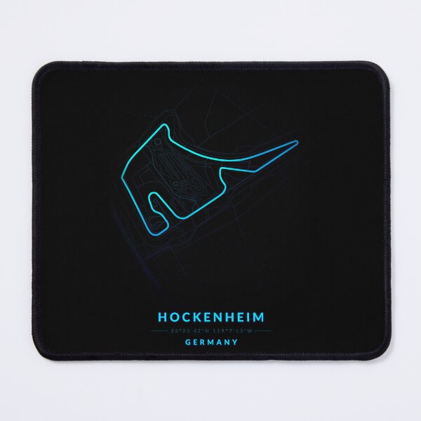 Item preview, Hockenheim circuit in Germany in Blue Neon style designed and sold by Jerhus.