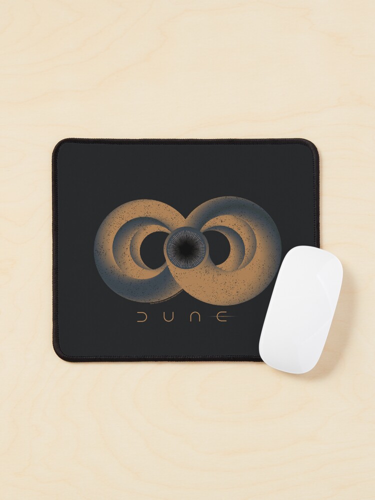 Thumbnail 1 of 5, Mouse Pad, Dune Sandworm Infinity Sign Vintage designed and sold by wolfkin-design.