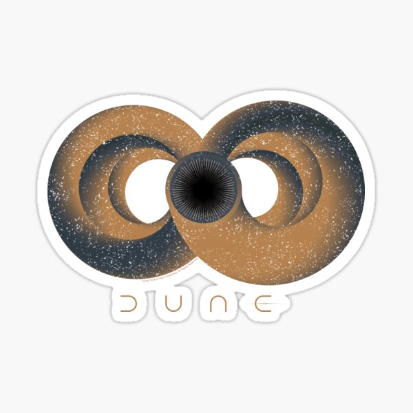 Item preview, Dune Sandworm Infinity Sign Vintage designed and sold by wolfkin-design.