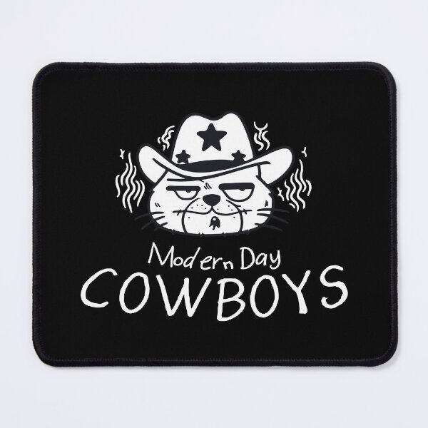 Item preview, Modern Day Cowboy | Texan Cowboy Cat Meowdy | Western Cowboy Gifts for Dad | Cat Cowboy Hat Meme | Kitten Cowboy designed and sold by themichetti.