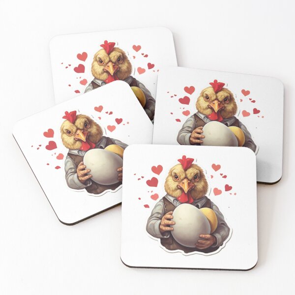 Item preview, Romantic chicken designed and sold by Shtex.