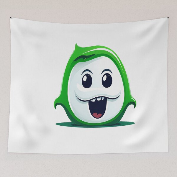 Item preview, Unique Digital Art: The Adventure of the Green Ghost designed and sold by Artedig.