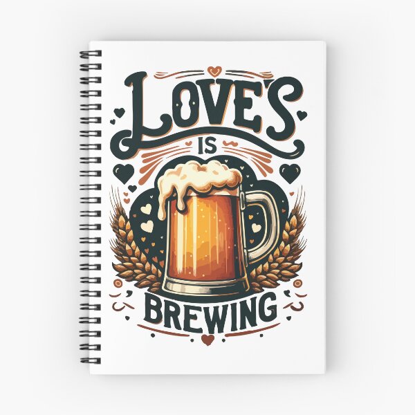 Item preview, Love is brewing designed and sold by TheRealmWithin.