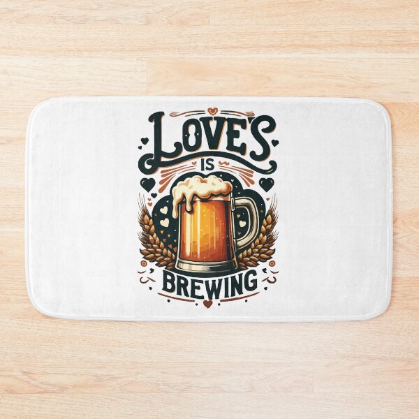Item preview, Love is brewing designed and sold by TheRealmWithin.