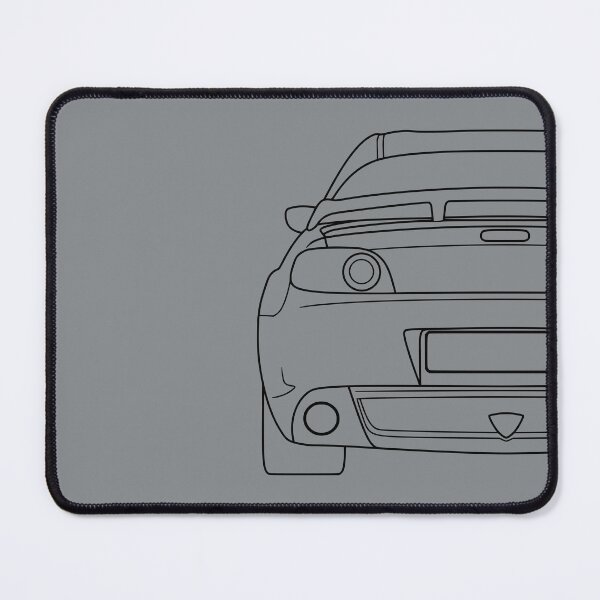 Item preview, Mazda RX-8 2002-2008 black lined art designed and sold by EdimDesign.