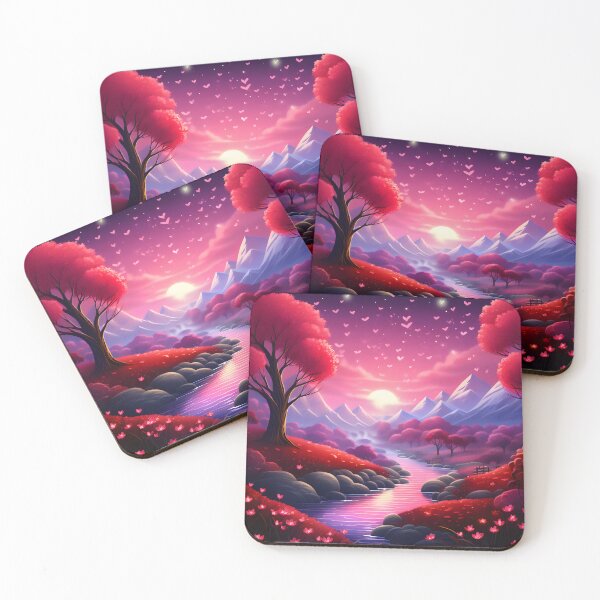 Item preview, Dreamy Landscape Illustration designed and sold by GPrint001.