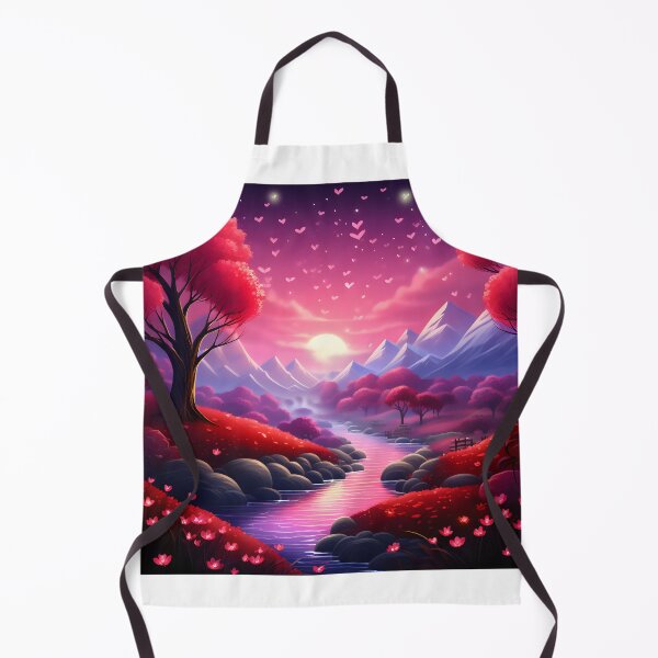 Item preview, Dreamy Landscape Illustration designed and sold by GPrint001.