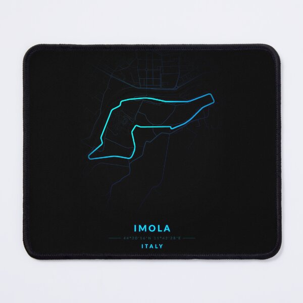 Item preview, Imola tour in Italy in Blue Neon style designed and sold by Jerhus.