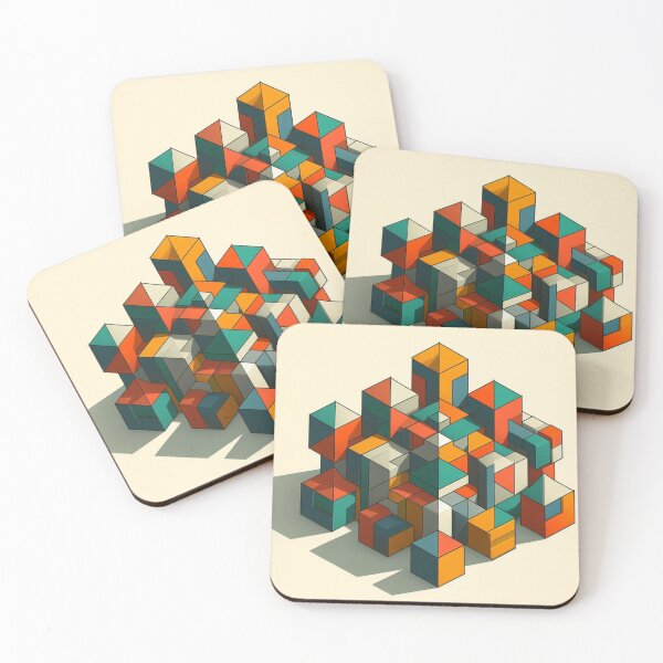 Item preview, Harmony of Geometry and Color designed and sold by Lyavalio.