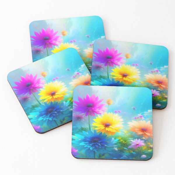 Item preview, Colorful Airy Flowers designed and sold by ByNicoleSara.
