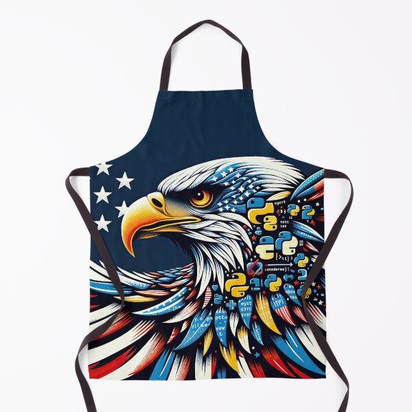 Item preview, Patriotic Python: The Freedom to Code designed and sold by TuringTacoTales.