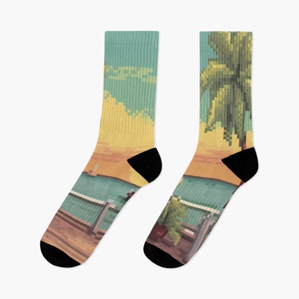 Item preview, Key West, Florida - Pixel Art designed and sold by Pixelartshirt.
