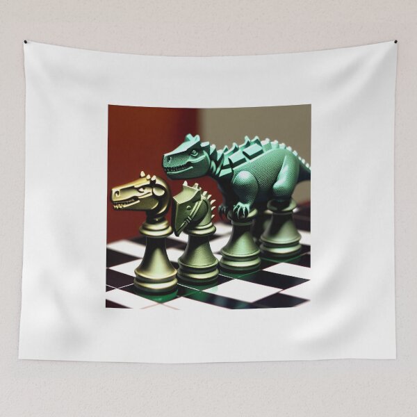Item preview, Jurassic Chess designed and sold by DreamistStore.