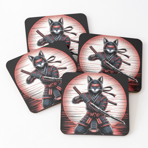 Item preview, Black ninja cat designed and sold by T2-jn.